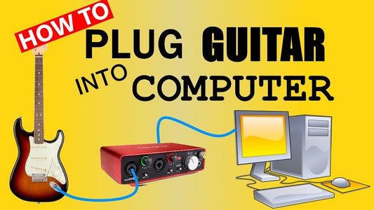 How-to-connect-guitar-to-PC Electric Melody Store