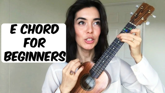 Learn-to-play-E-chord-on-ukulele-for-Beginner-Music-for-everyone Electric Melody Store