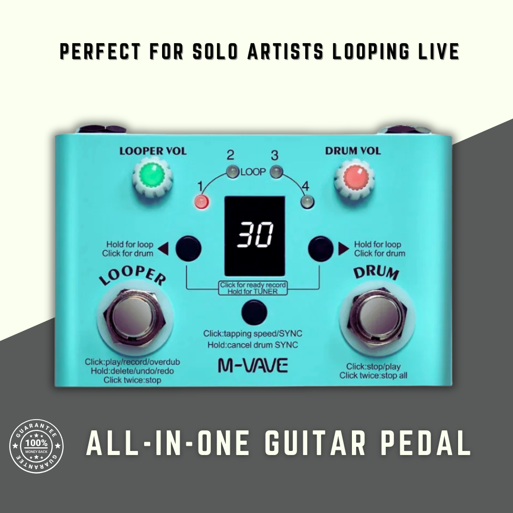 ⏰LAST DAY 50% OFF🎁Lost Tempo Looper Pedal V2
