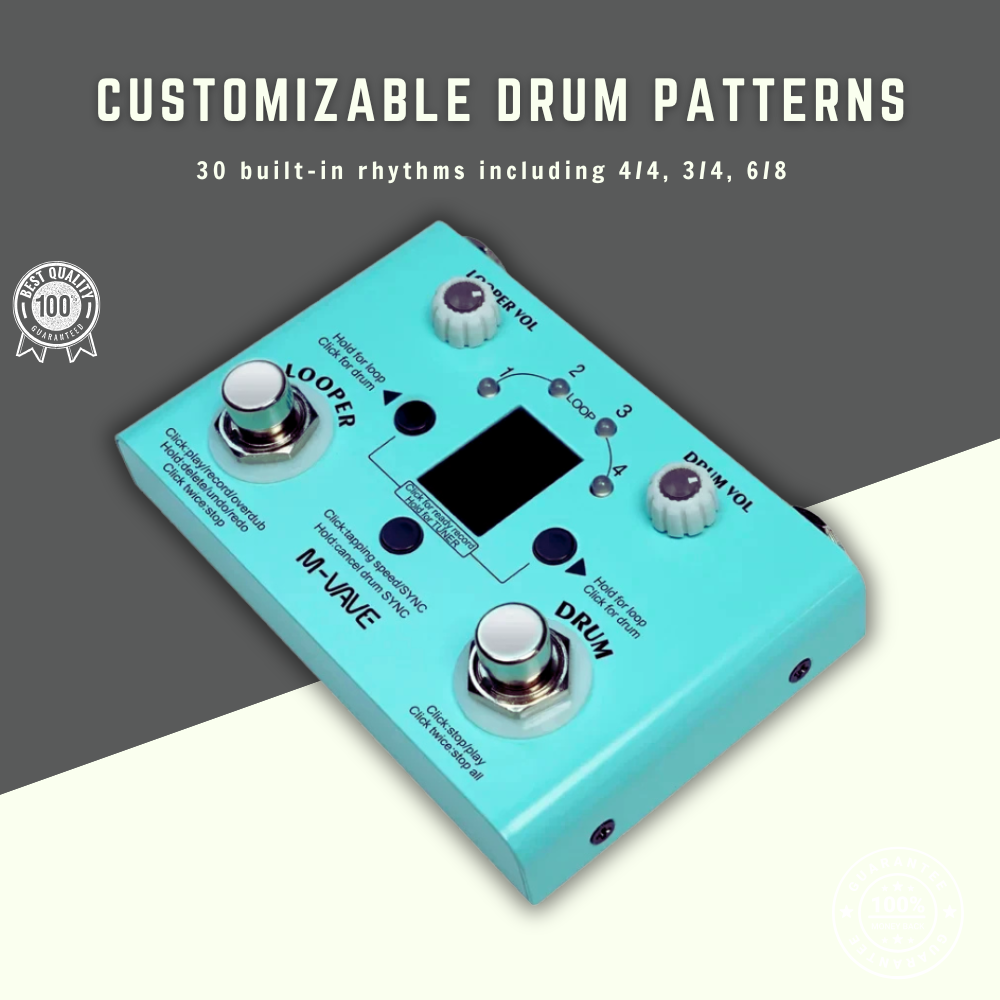 ⏰LAST DAY 50% OFF🎁Lost Tempo Looper Pedal V2