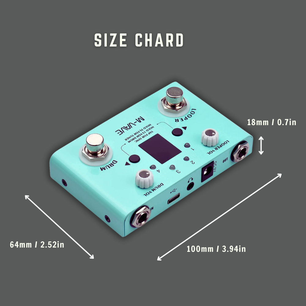 ⏰LAST DAY 50% OFF🎁Lost Tempo Looper Pedal V2