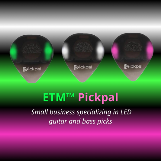 ETM™ Pickpal: Glowing Guitar Pick