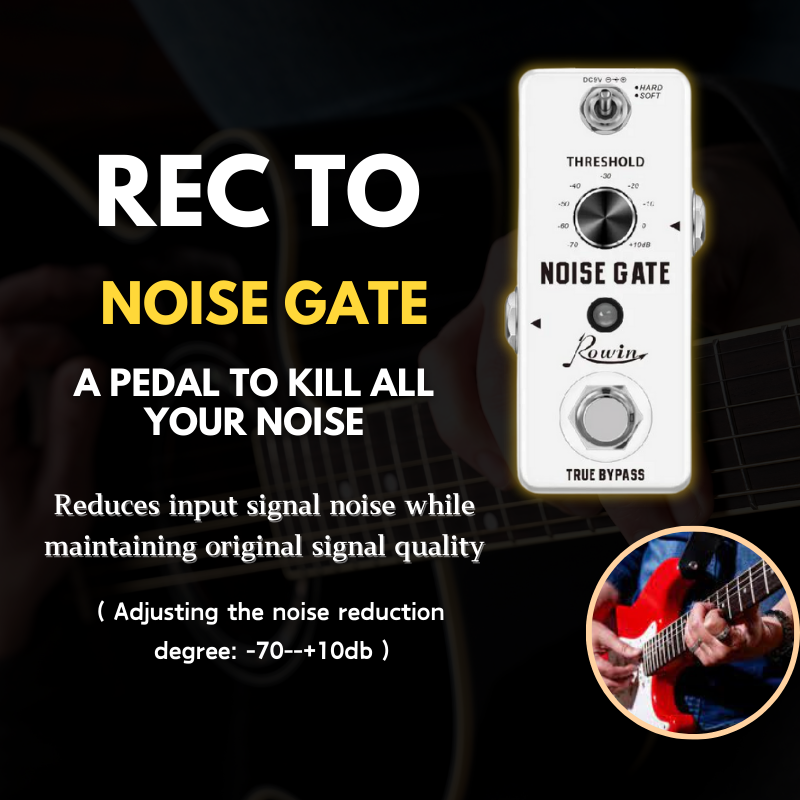 🎁50% OFF TODAY🎁 Guitar Noise Gate Pedal Electric Melody Store