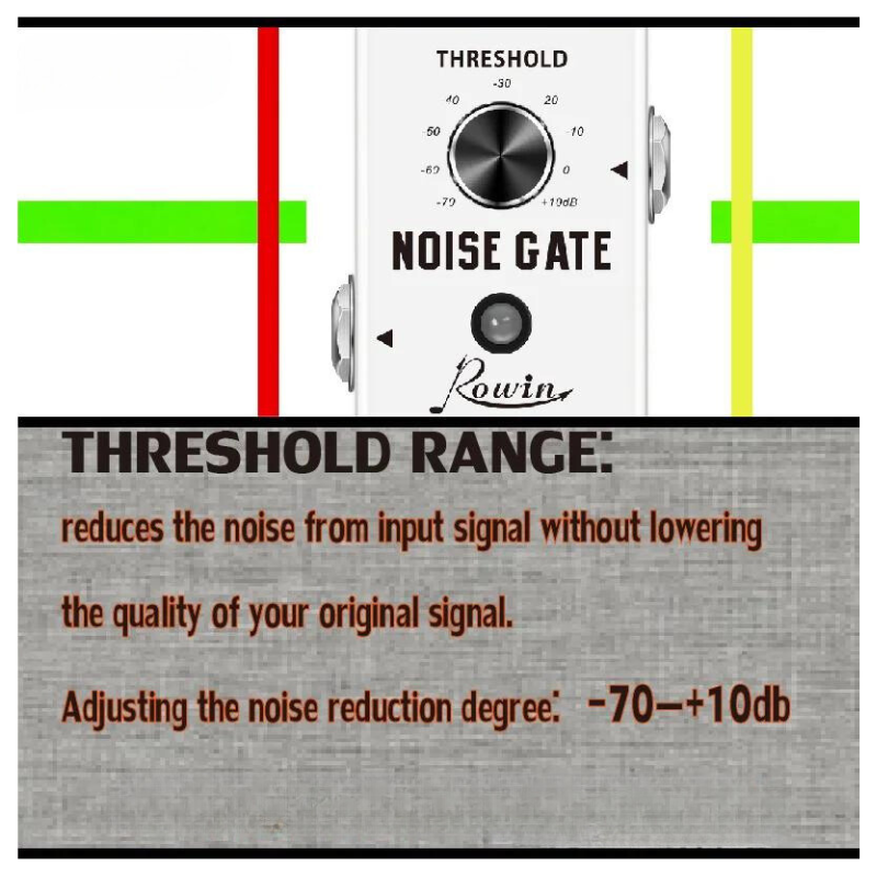 🎁50% OFF TODAY🎁 Guitar Noise Gate Pedal Electric Melody Store