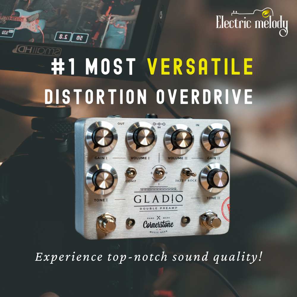 gladio overdrive pedal GLADIO Distortion Overdrive – Electric Melody Store