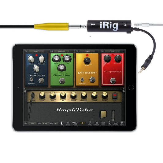 IRIG Guitar Interface Converter (3.5mm): Your Ultimate Mobile Recording Solution