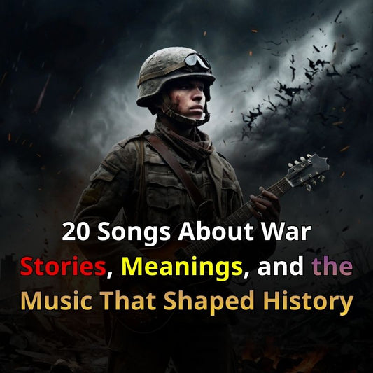 20 Songs About War – Stories, Meanings, and the Music That Shaped History