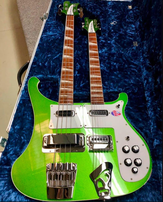 A Custom Rickenbacker 4080 Double Neck Bass: The Unique Instrument