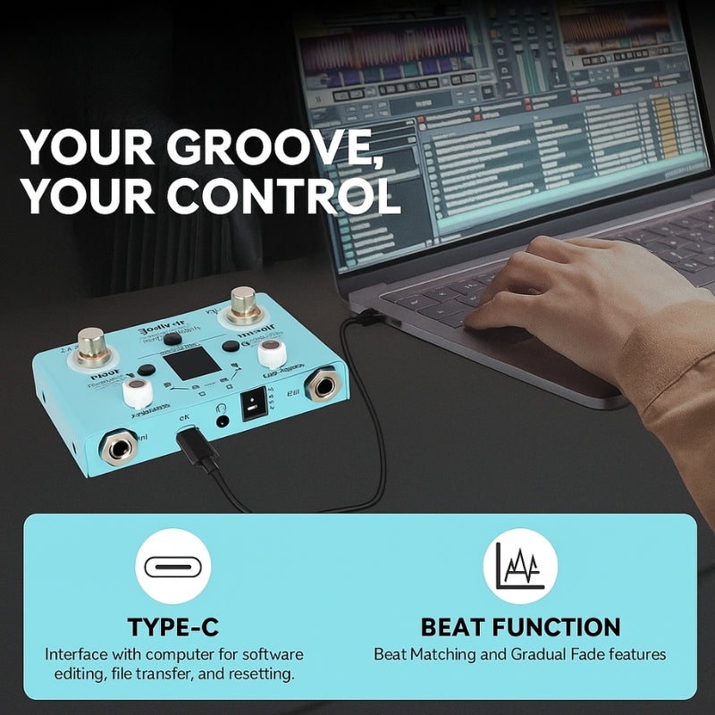 ⏰BLACK FRIDAY 55% OFF🎁Lost Tempo Looper Pedal V2