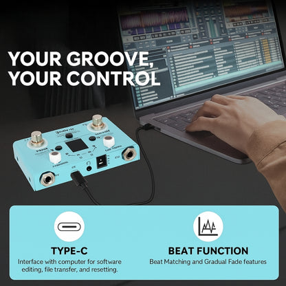 ⏰BLACK FRIDAY 55% OFF🎁Lost Tempo Looper Pedal V2