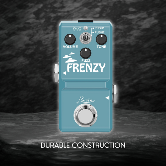 FRENZY Guitar Pedal Classic Fuzz Tone (LN-322) - Electric Melody Store