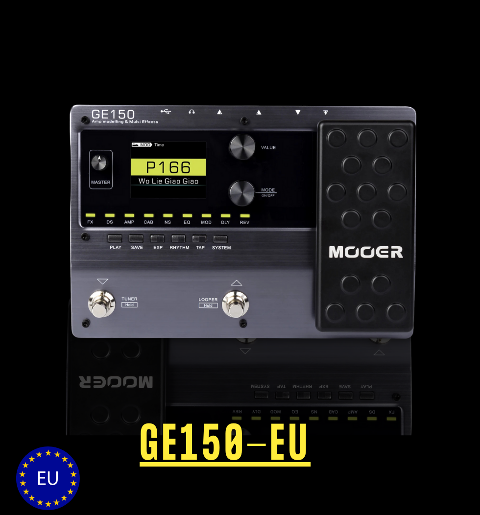 MOOER GE150 Amp Modeling Multi-Effects Pedals