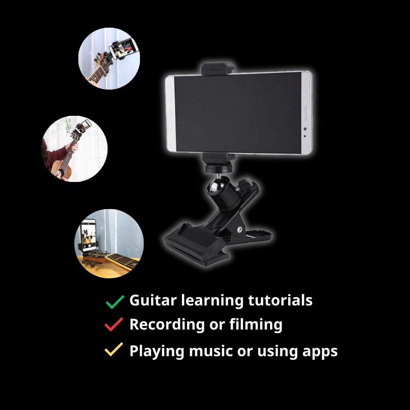 Guitar Mobile Phone Holder - Electric Melody Store