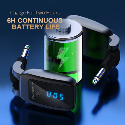 Wireless Guitar System Rechargeable