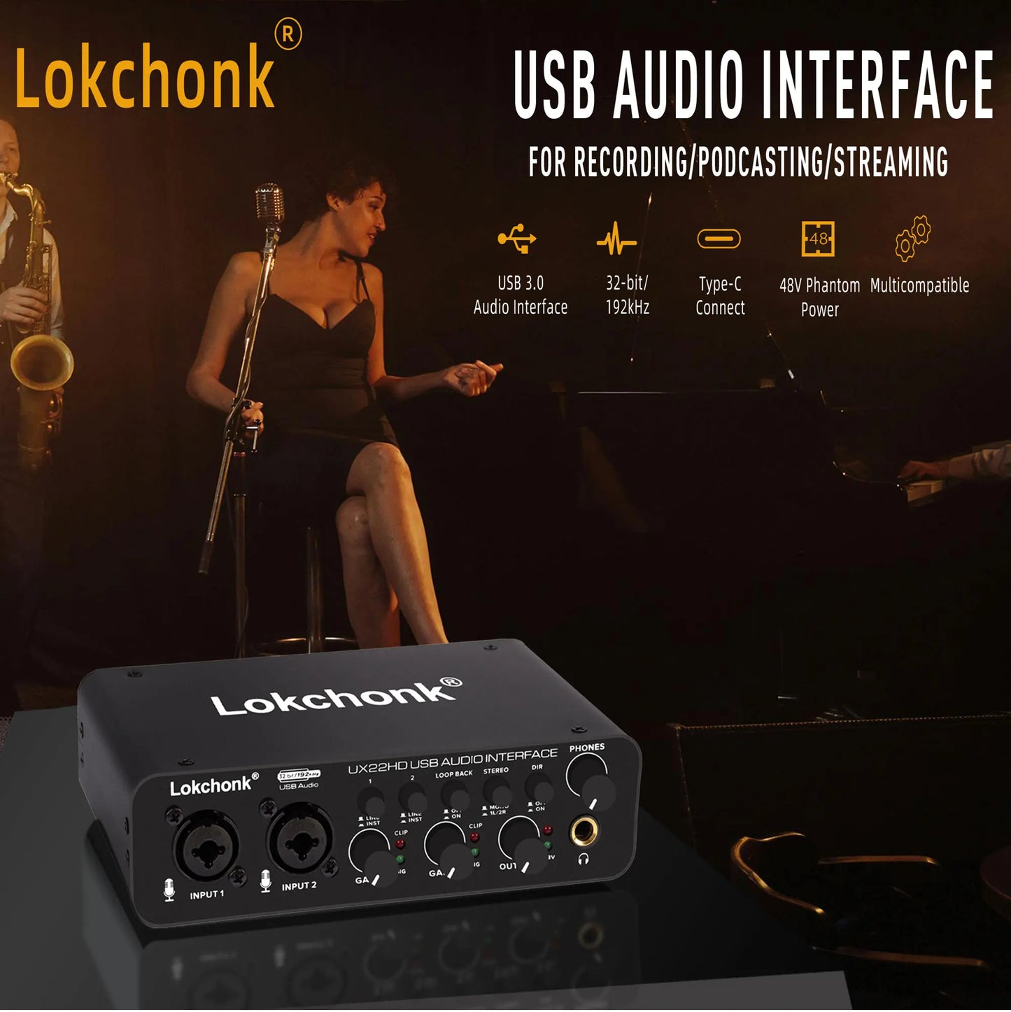 UX22 Audio Interface Sound