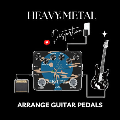 ⏰LAST DAY 50% OFF🎁Crazy Heavy Metal Distortion