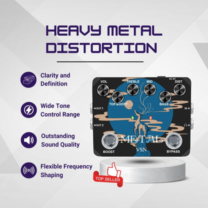 ⏰LAST DAY 50% OFF🎁Crazy Heavy Metal Distortion