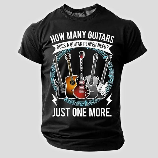 Funny Guitar Lover Short Sleeve Tee T-Shirt