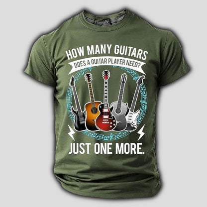 Funny Guitar Lover Short Sleeve Tee T-Shirt