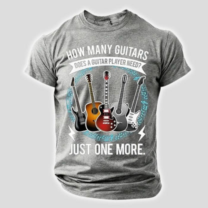 Funny Guitar Lover Short Sleeve Tee T-Shirt