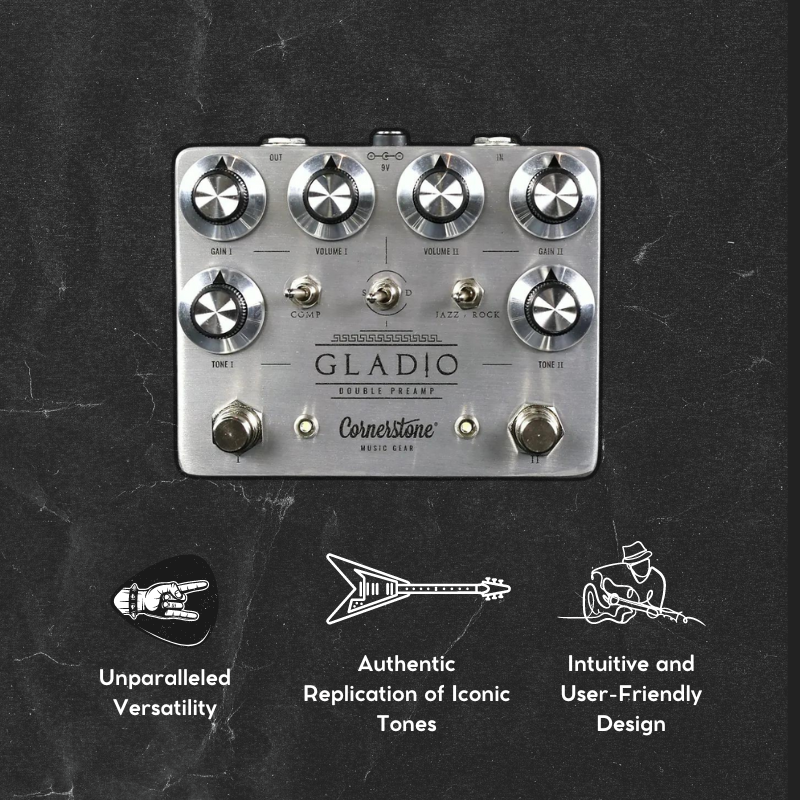 Gladio Distortion Overdrive (🎁30% OFF Today🎁) Electric Melody Store