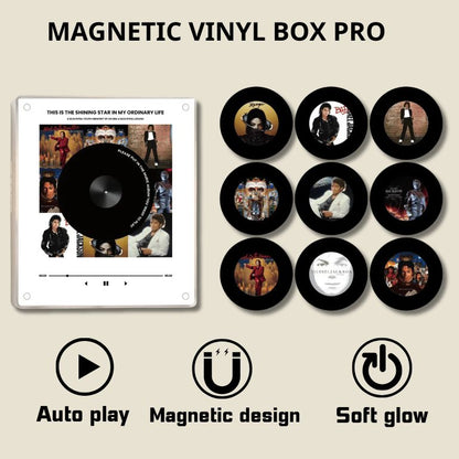 Magnetic Vinyl Box Pro