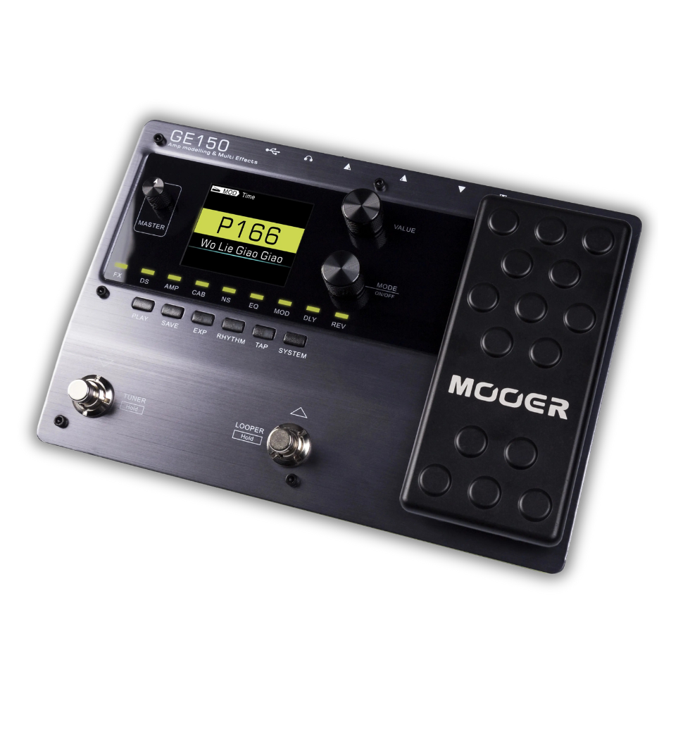 MOOER GE150 Amp Modeling Multi-Effects Pedals