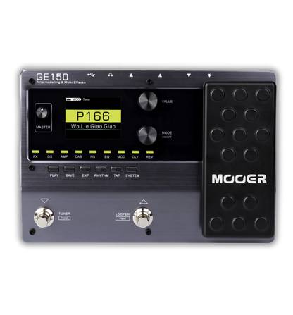 MOOER GE150 Amp Modeling Multi-Effects Pedals