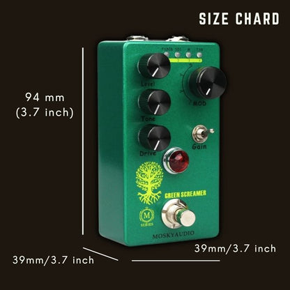  Mosky Screamer Compact Guitar Pedal