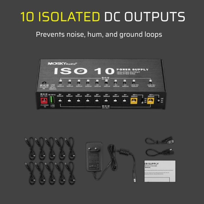 MOSKY ISO-10 Power Supply