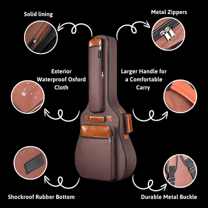 ⏰LAST DAY 50% OFF🎁ComfortCarry Pro Guitar Gig Bag - Electric Melody Store