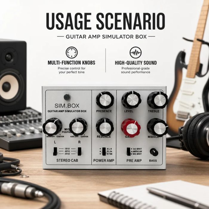 Simulator DI Box Effect Pedal