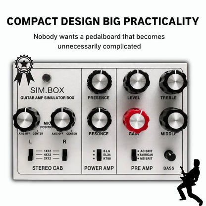 Simulator DI Box Effect Pedal