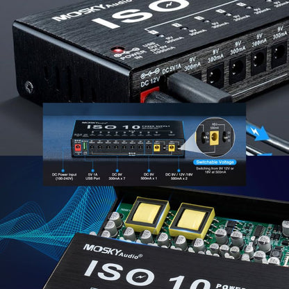 MOSKY ISO-10 Power Supply