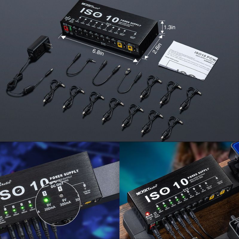 MOSKY ISO-10 Power Supply