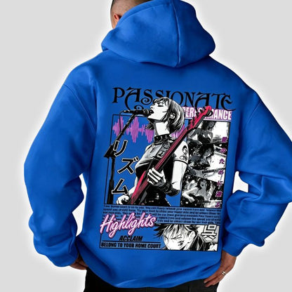 Vintage Guitar Girl Hoodie
